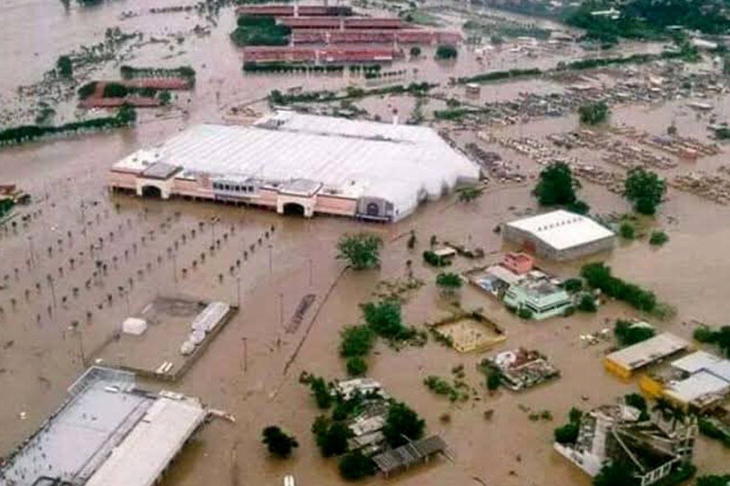Inundación de Poza Rica en octubre de 1999