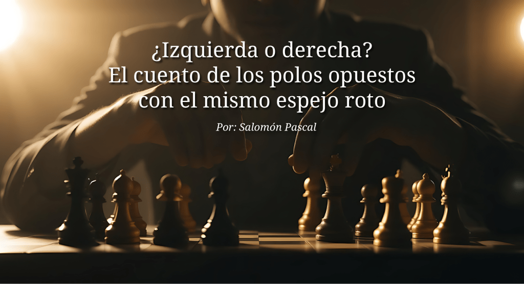 ¿Izquierda o derecha? El Cuento de los Polos Opuestos con el Mismo Espejo&nbsp;Roto