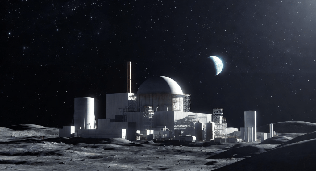 Plantas de energía nuclear en la luna, ya no es ciencia&nbsp;ficción