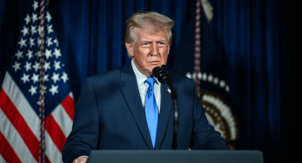 Presidente de Estados Unidos Donald Trump