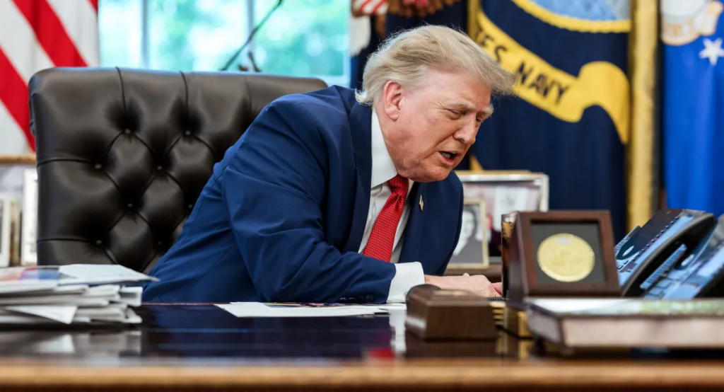 Presidente de Estados Unidos Donald Trump