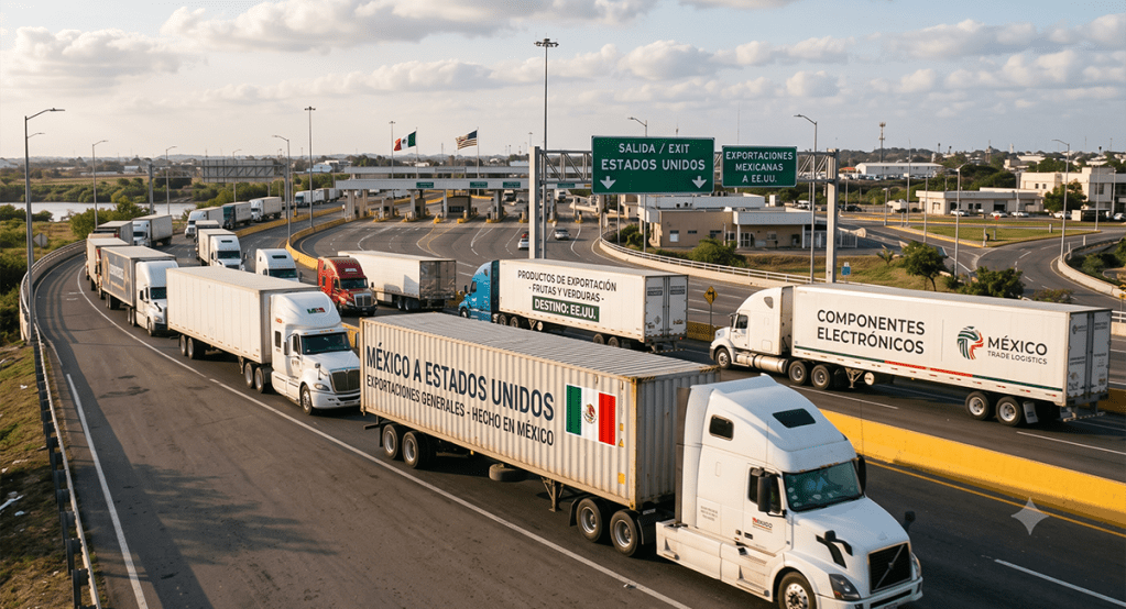 Exportaciones de México a Estados Unidos
